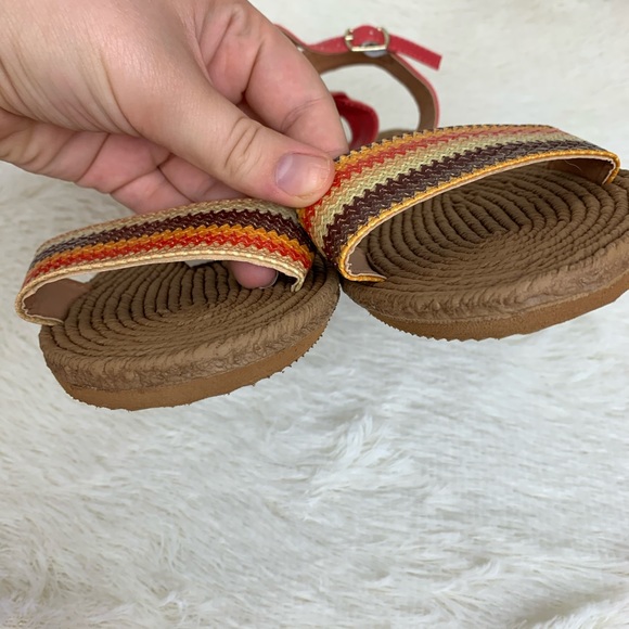 Bobbie Brooks Women Sandal Rainbow Vacation Size 8 - Picture 8 of 8